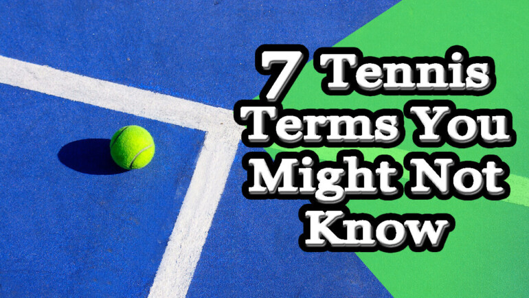Dictionary tennis terms