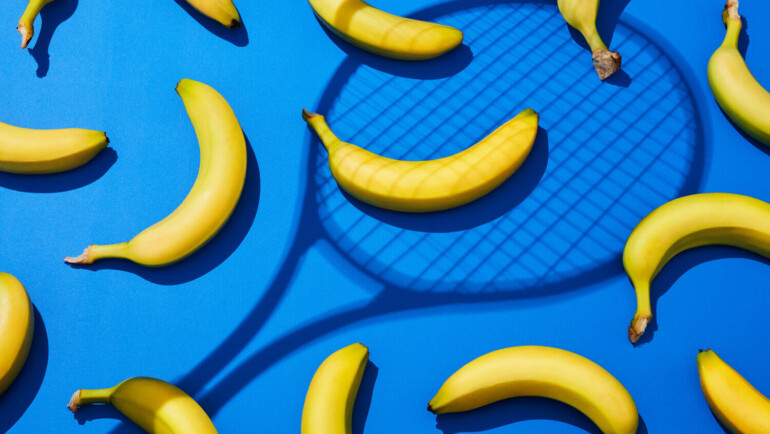 Why do tennis players need bananas?